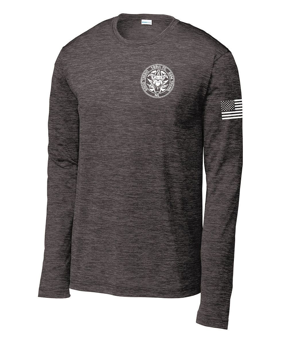 Sport-Tek ® Long Sleeve PosiCharge ® Electric Heather Tee ST390LS