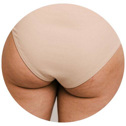 Full butt wax at Evolve Wax Spa