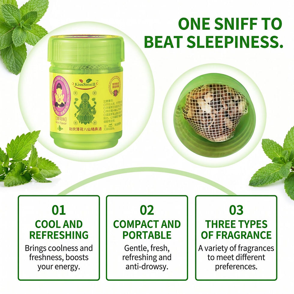 縮圖：Natural Herbal Nasal Inhaler | Mint & Lemon | Beat Sleepiness