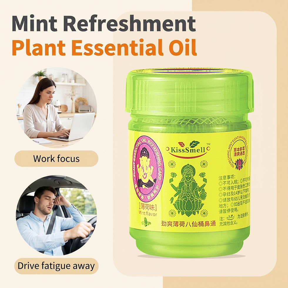 縮圖：Natural Herbal Nasal Inhaler | Mint & Lemon | Beat Sleepiness