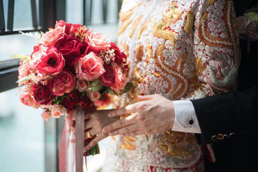 中式襯褂花球租用絲花球系列