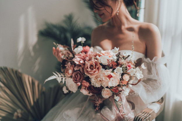 婚禮花球, 香港婚禮花束