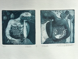 Patsy Card's "Dusk and Dawn" Print Featured in New Virtual Exhibition