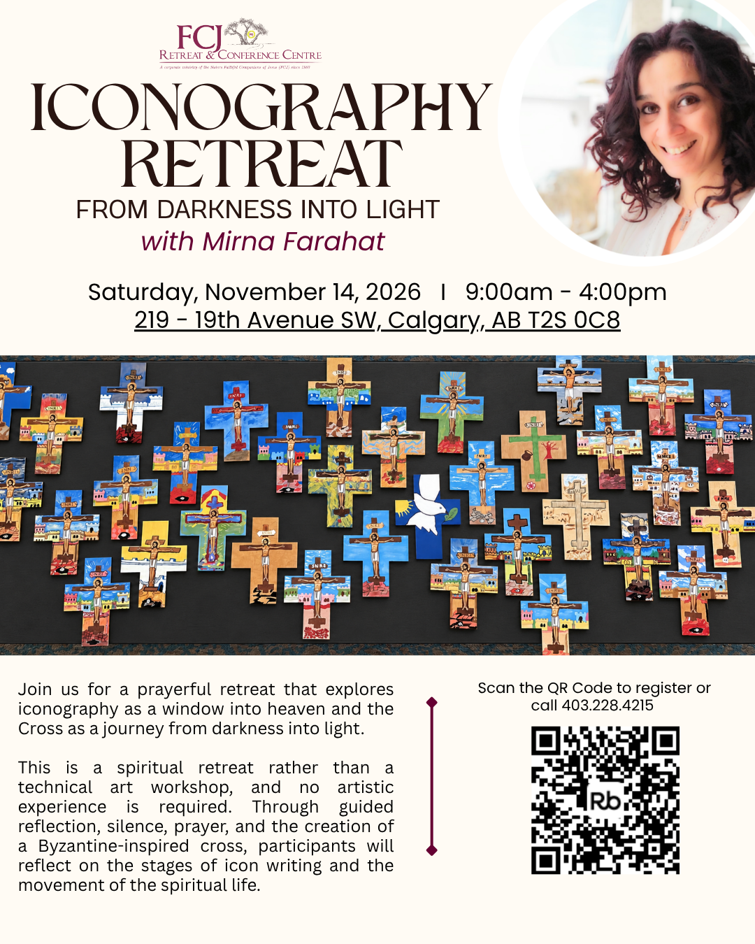 Iconography Retreat -from Darkness into Light