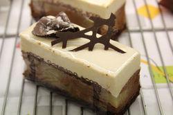 Mousse poire-chocolat