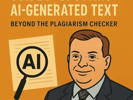 The Professor's Guide to Spotting AI-Generated Text: Beyond the Plagiarism Checker