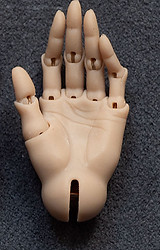 Open BJD hand