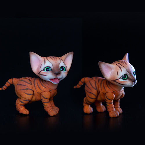 Thumbnail: Tabby kitten doll meows