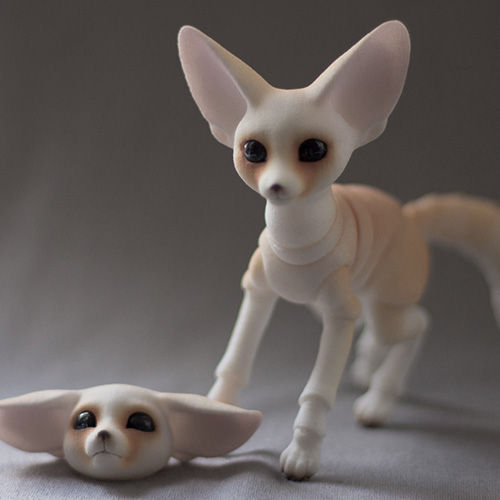 Thumbnail: BJD Fennec extra heads