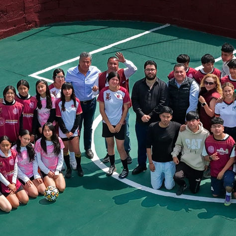 Isaac Montoya fortalece espacios públicos con “Huellas del Mundial”