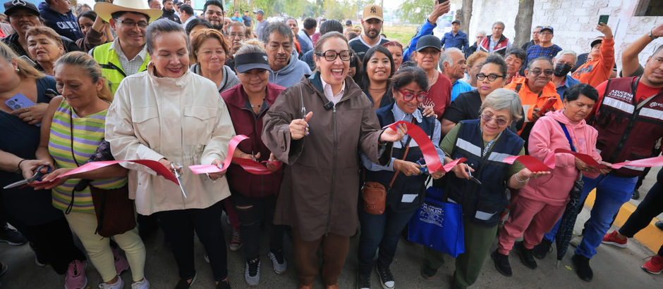 Azucena Cisneros entrega avenida clave en Valle de Ecatepec; impacta a más de 45 mil habitantes