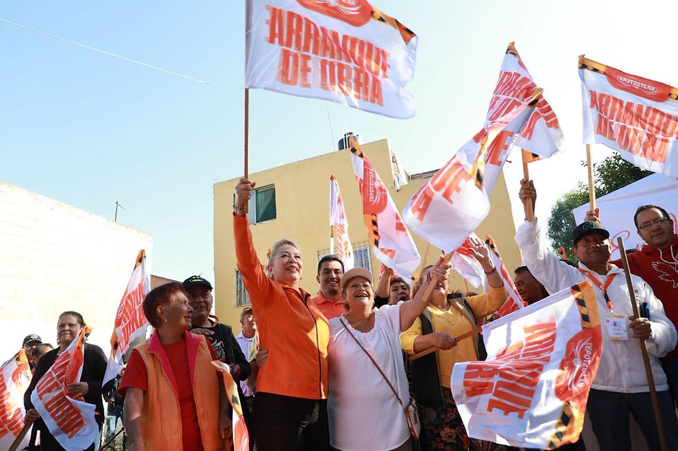 INICIA ÁNGELES ZUPPA PROGRAMA DE MEJORAMIENTO URBANO EN EL TRÉBOL