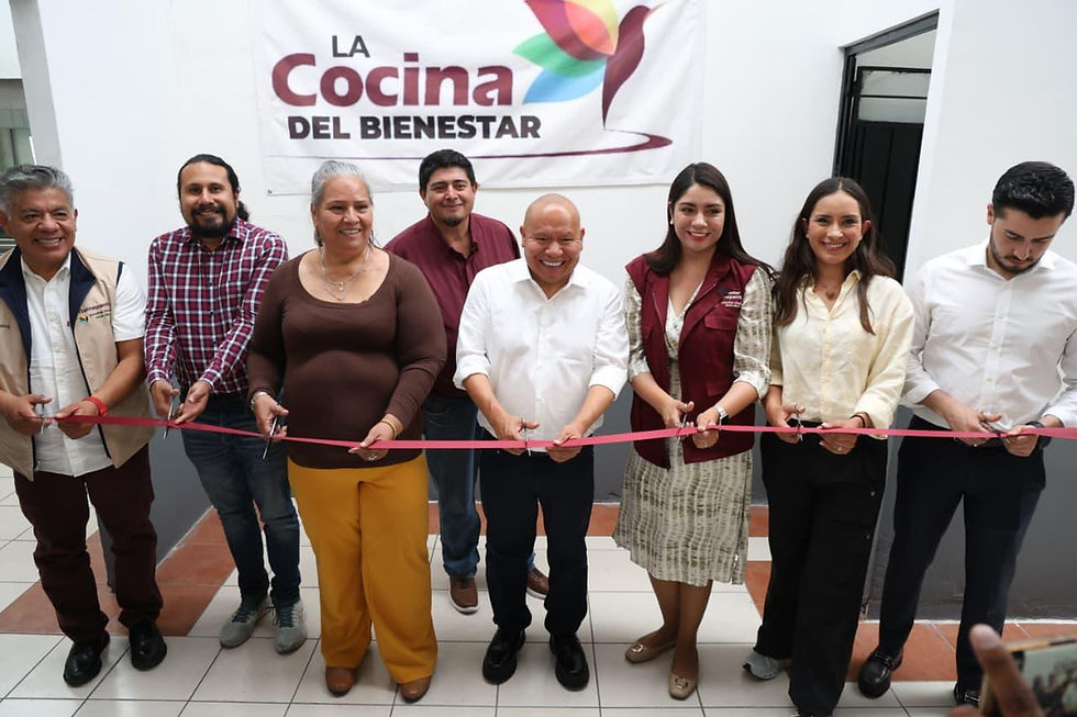 Raciel Pérez Cruz fortalece apoyo alimentario con Cocina del Bienestar en San Buenaventura