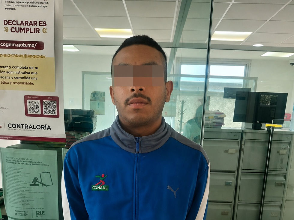 Policía de Tlalnepantla detiene a presunto implicado en robo en la colonia Lázaro Cárdenas