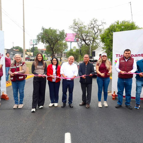 Raciel Pérez entrega renovación de la lateral México-Pachuca y mejora el tránsito local
