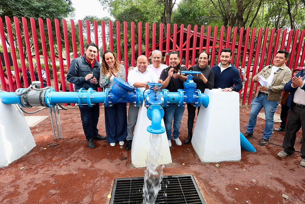 CON UNA INVERSIÓN DE 18 MDP, TLALNEPANTLA REFUERZA SU INFRAESTRUCTURA HÍDRICA