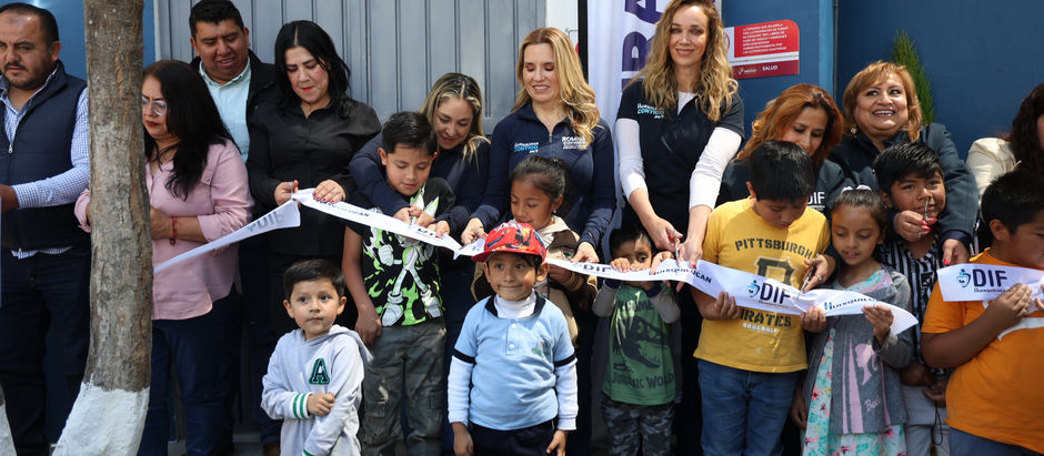 Romina Contreras inaugura quinto comedor infantil para población vulnerable en Huixquilucan