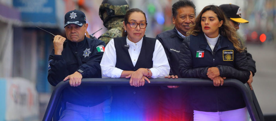 ENCABEZA AZUCENA CISNEROS OPERATIVOS CON 100 ELEMENTOS FEDERALES EN CIUDAD CUAUHTÉMOC