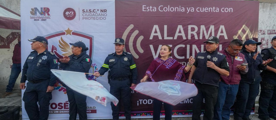 Impulsa Yoselin Mendoza red vecinal de seguridad en Granjas Guadalupe con “Guardianes por la Paz”