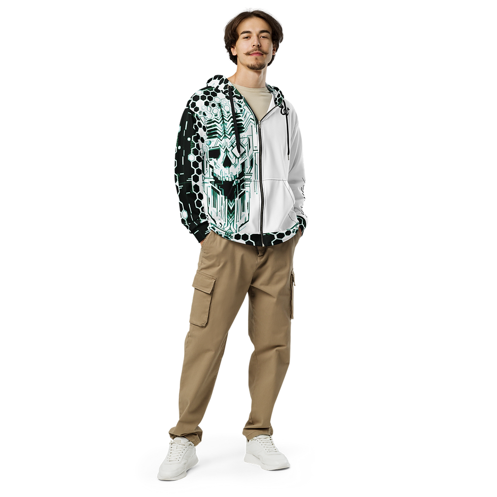 Miniatura: Sudadera Weytla Mictla con cremallera unisex