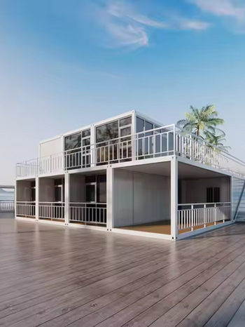 Container House, "Modelo Flat pack" Uso: Residencial