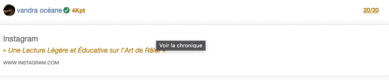 avis de lecture livre Laurence Labbé