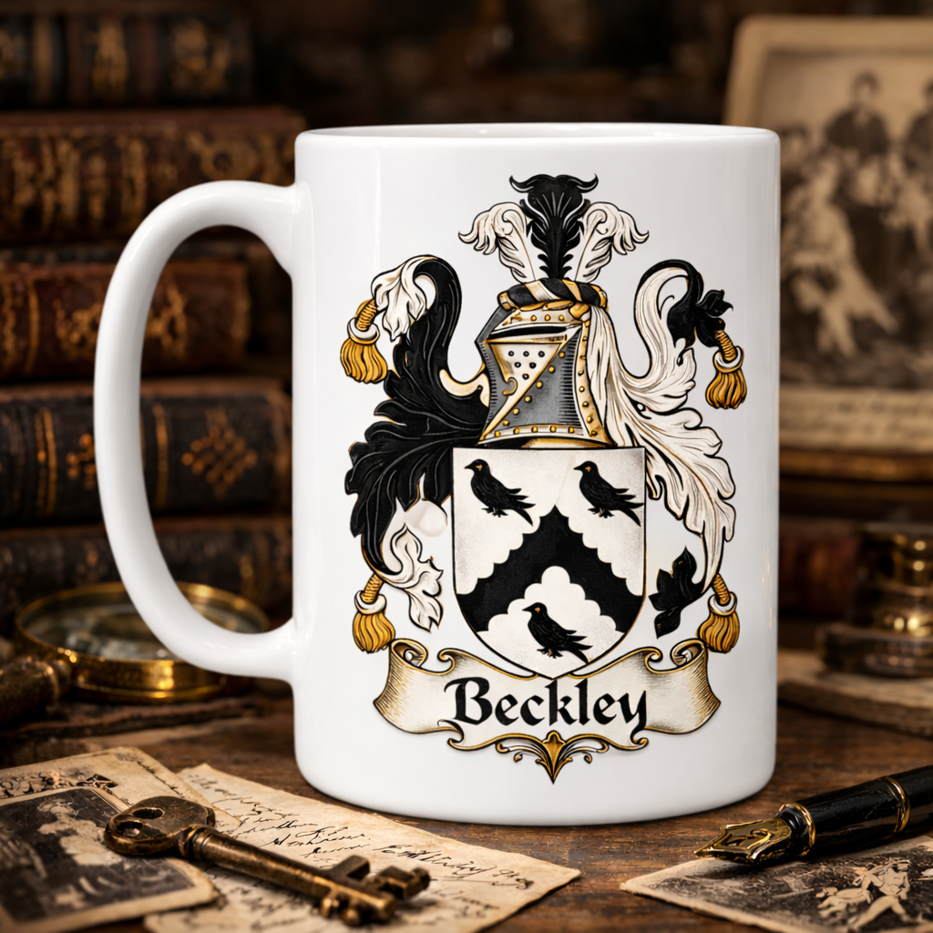 Beckley Family Crest Coffee Mug