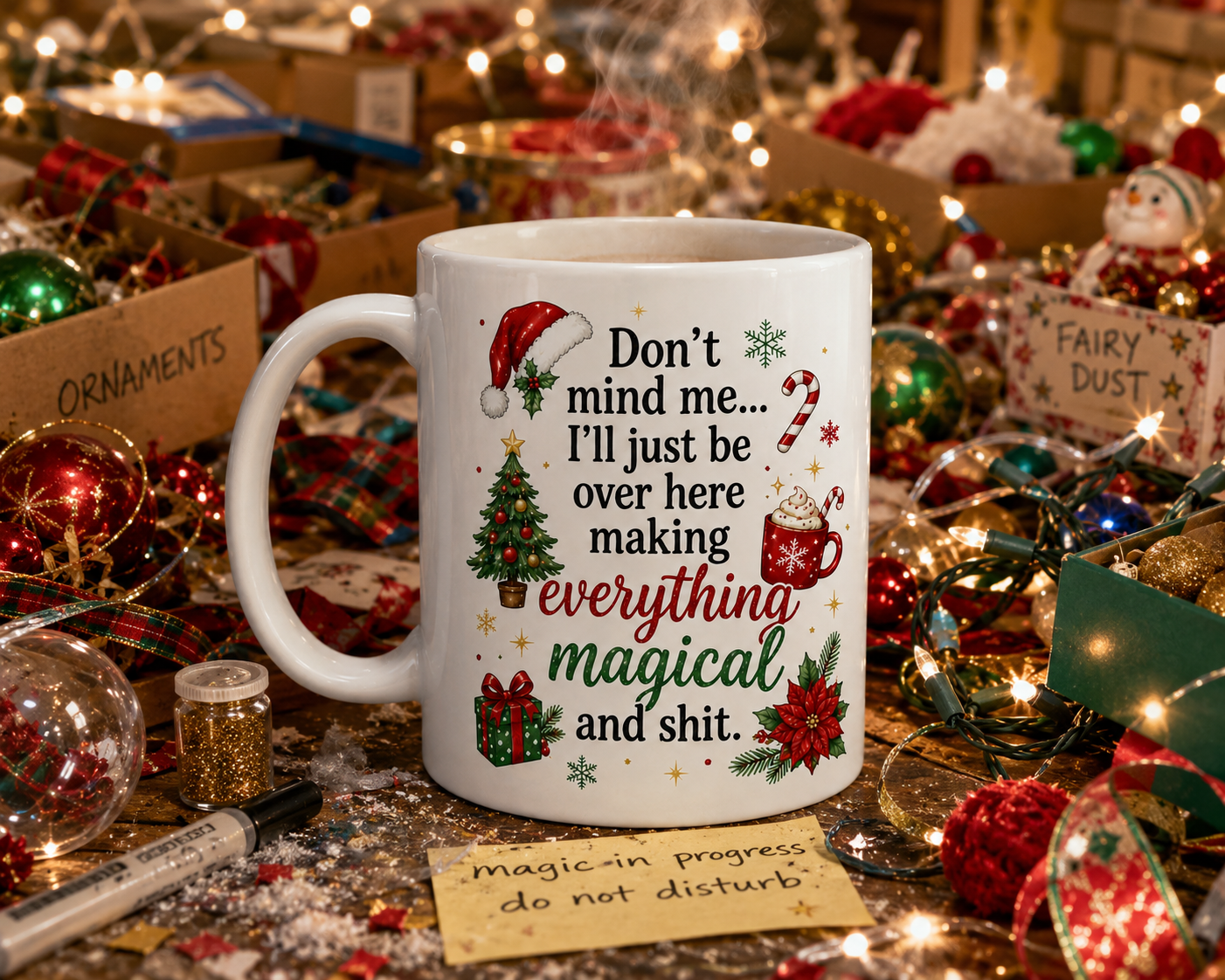 Dont Mind Me Ill Just Be Over Here Making Everything Magical Mug