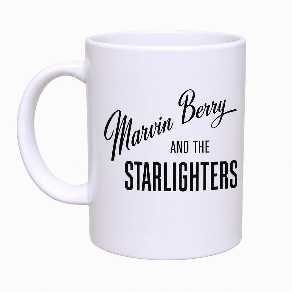 Marvin Berry and The Starlighters Logo Mug