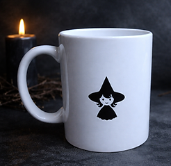 Adorable Little Halloween Witch Coffee Mug