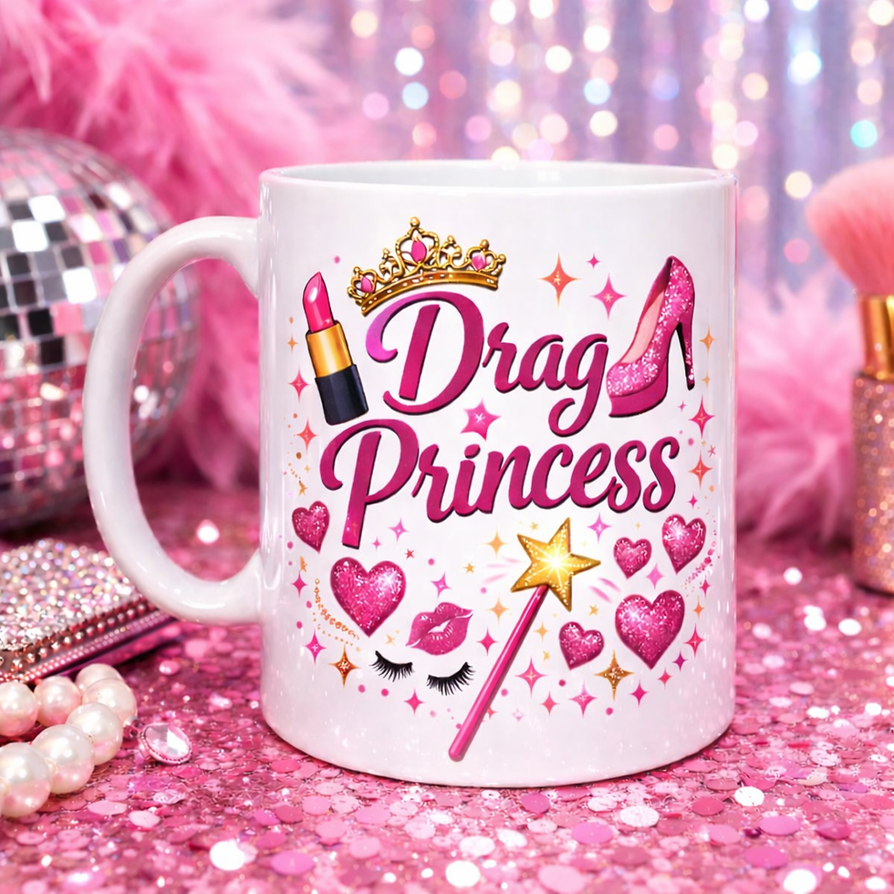 Drag Princess To Wong Foo Throwback Drag Queen Daughter Coffee Mug