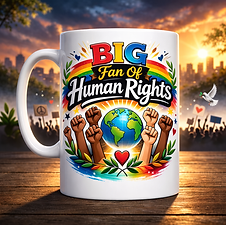 Big Fan Of Human Rights Mug