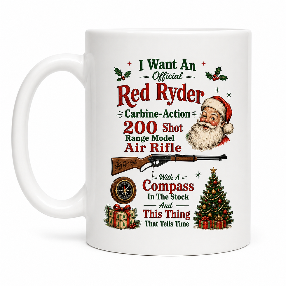 Thumbnail: I Want An Official Red Ryder A Christmas Story Quote Mug