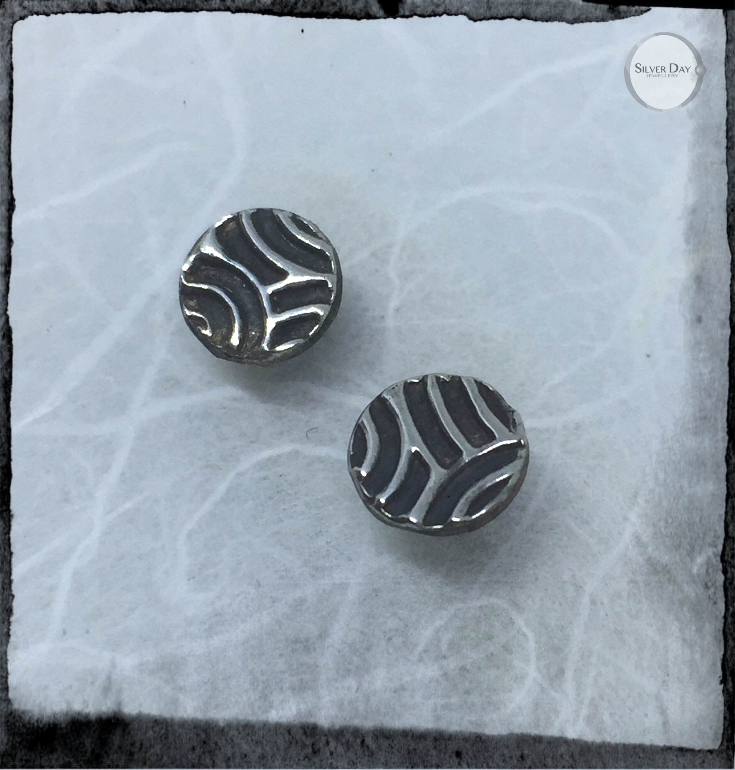 Handmade sterling silver earrings