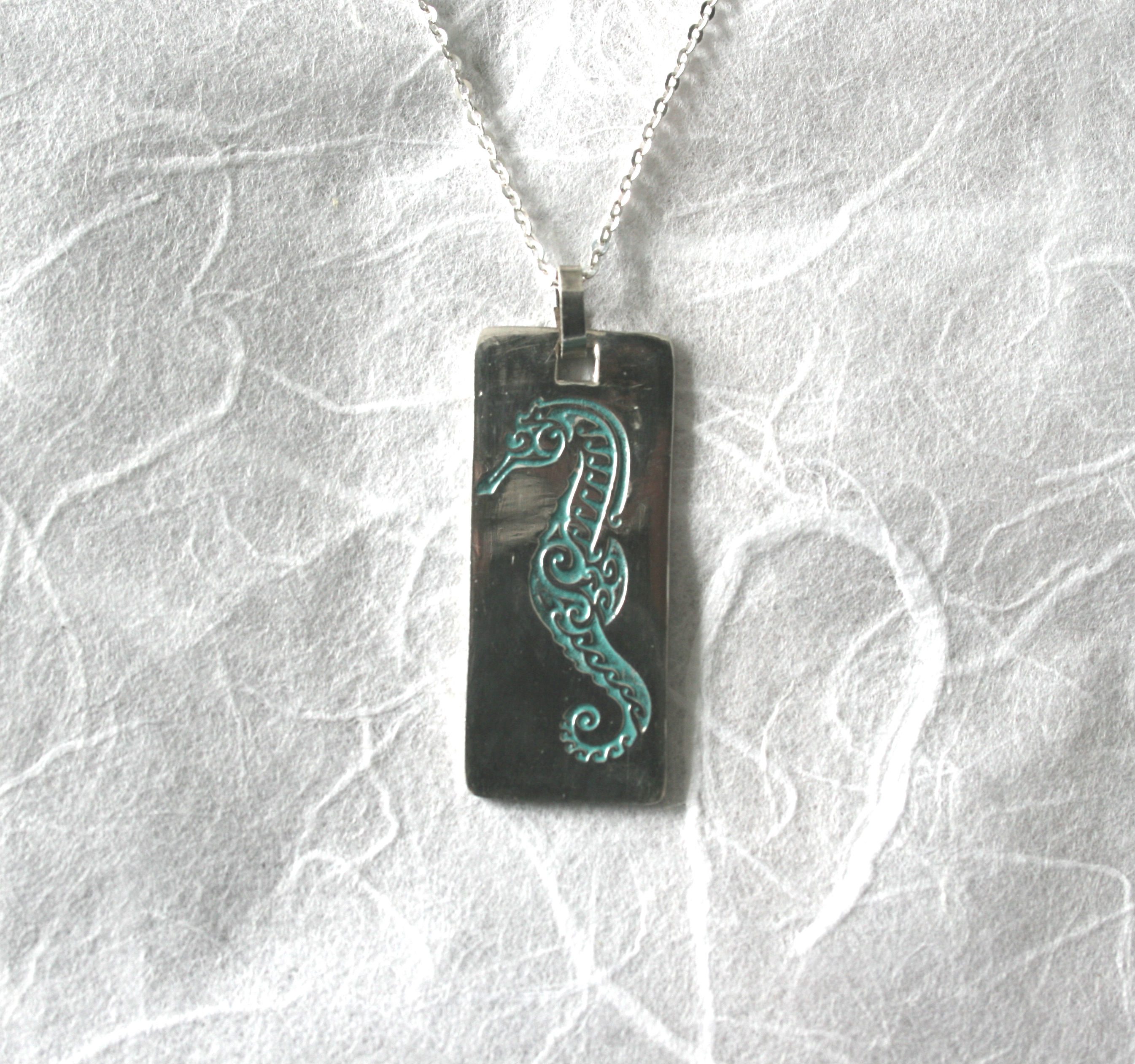 Seahorse pendant