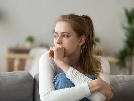Woman practicing mindfulness to reduce anxiety