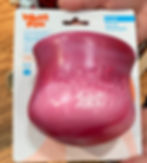 Red West Paw Toppl Puzzle toy for dogs