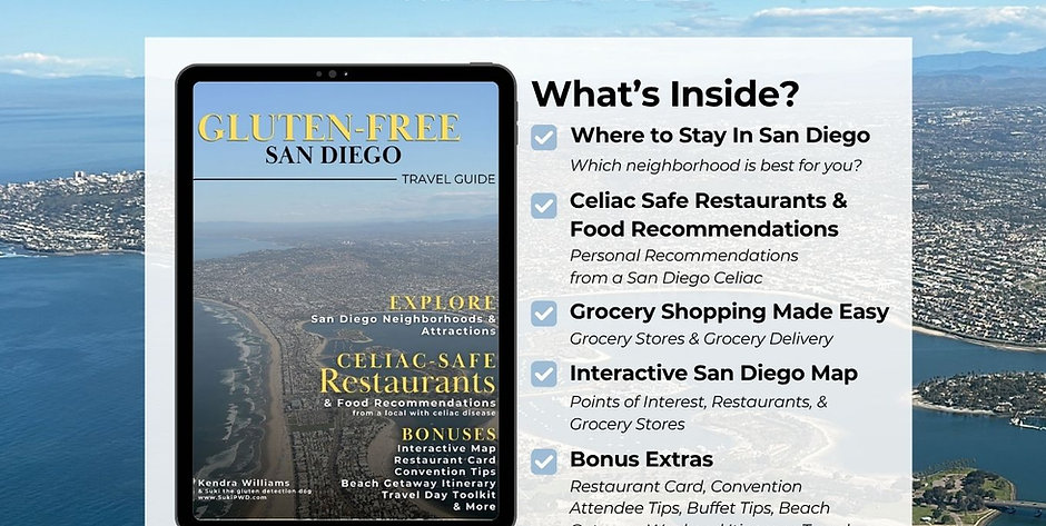 Gluten-Free San Diego Travel Guide