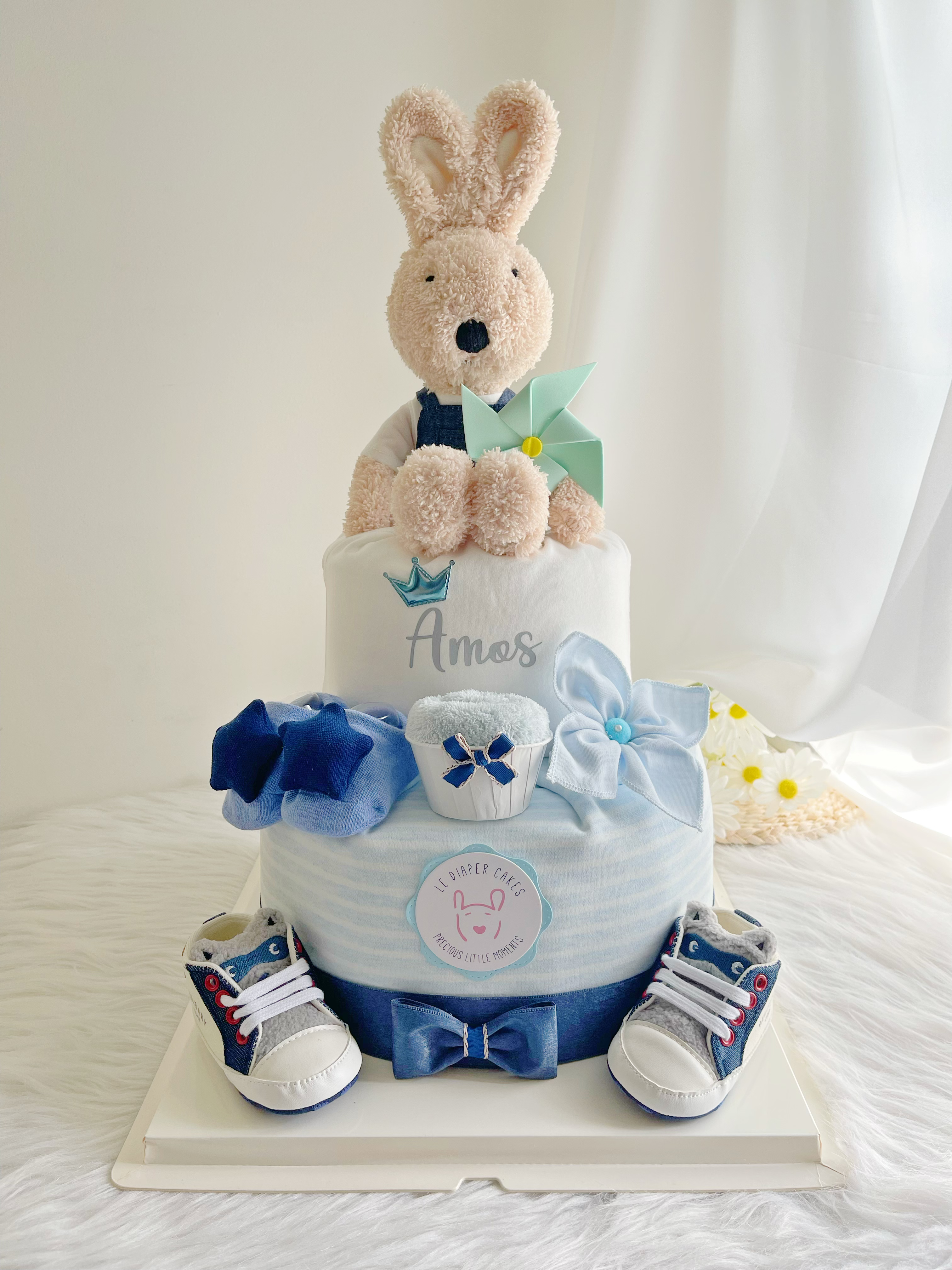 Two Tier Diaper Cake TT13