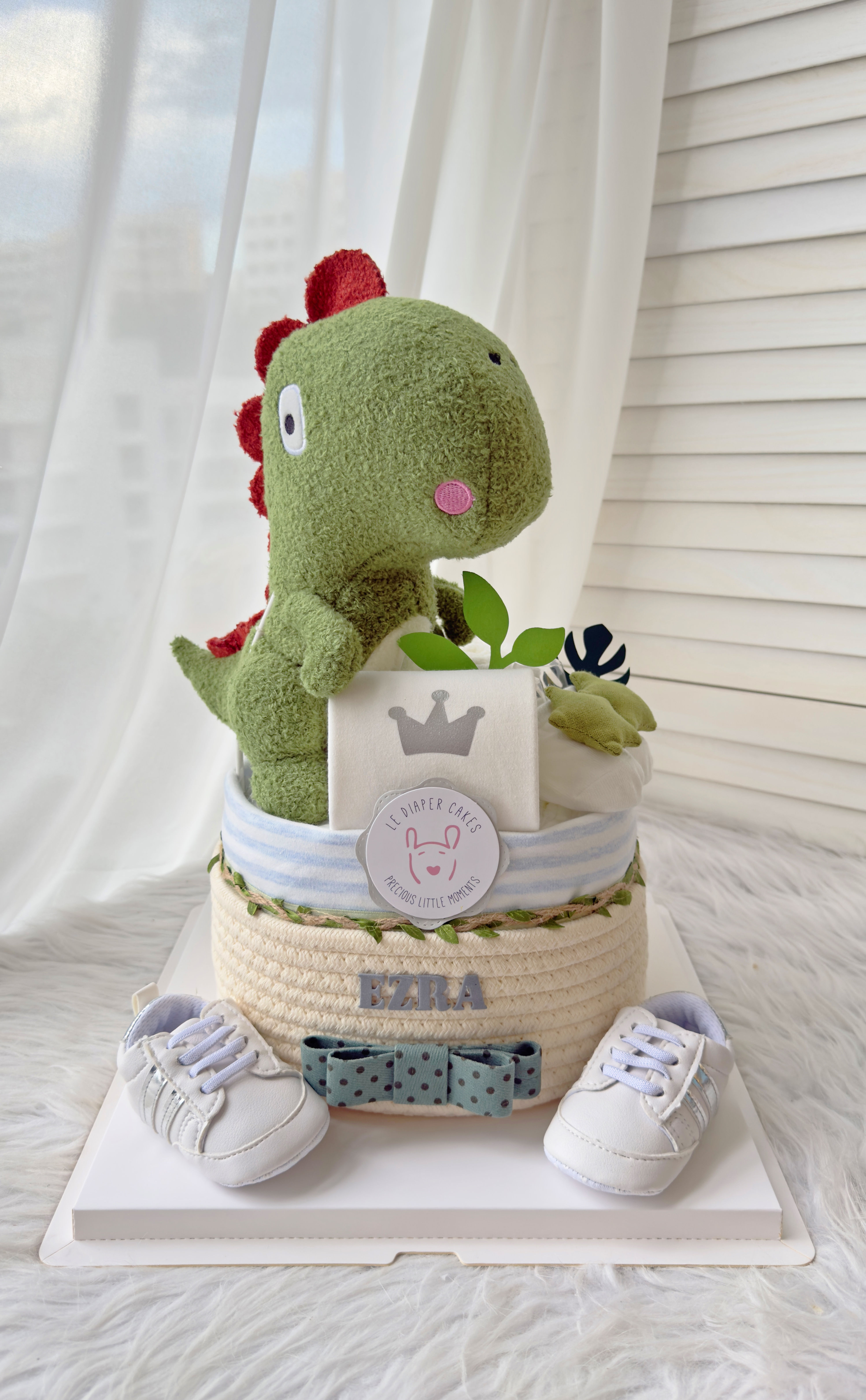 Signature Diaper Cake (Dino)