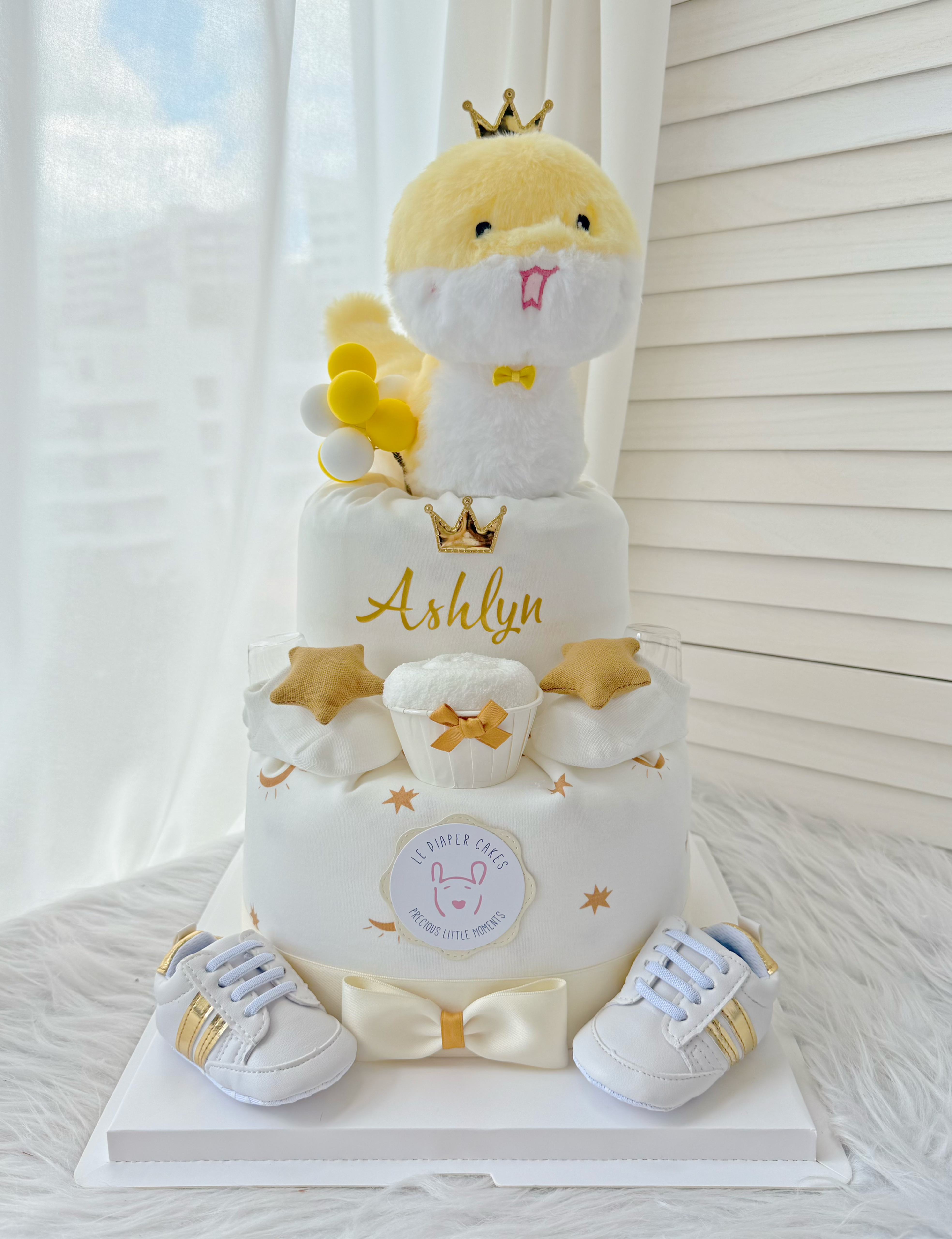 Two Tier Snake Diaper Cake Z04