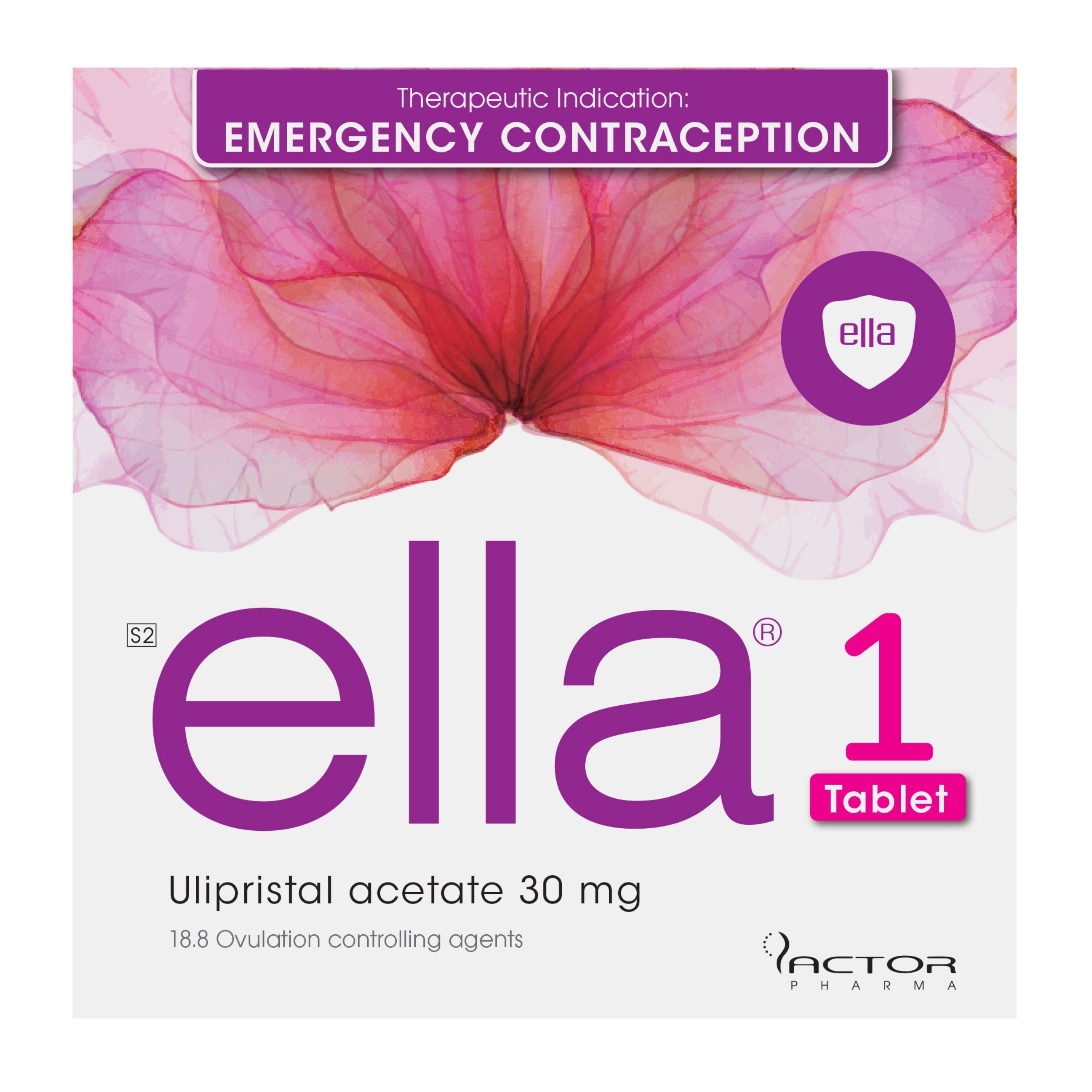 Ella 30 mg Morning After Pill 1