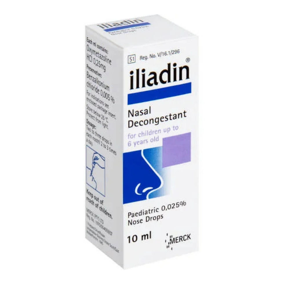 Iliadin Nose Drops 0.025% 10ml