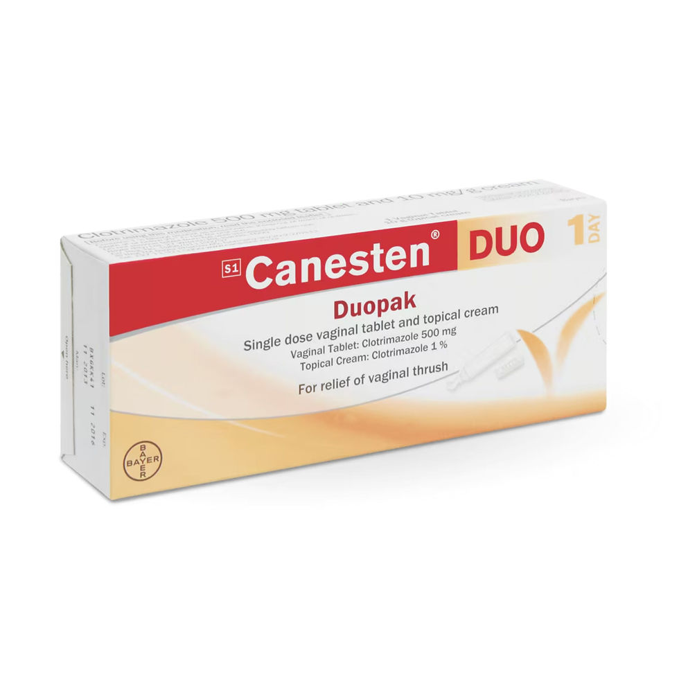 Canesten Duopack Tablets & Cream