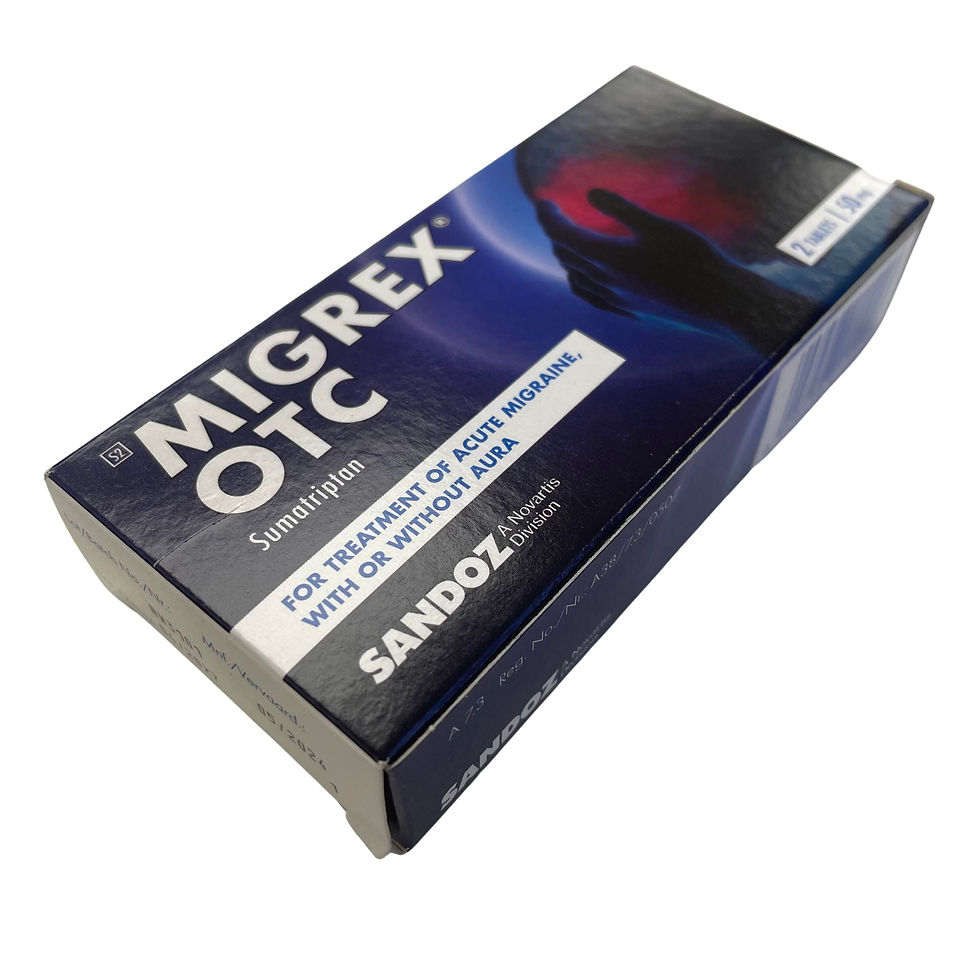 Migrex 50mg Pain Relief Tablets 2s