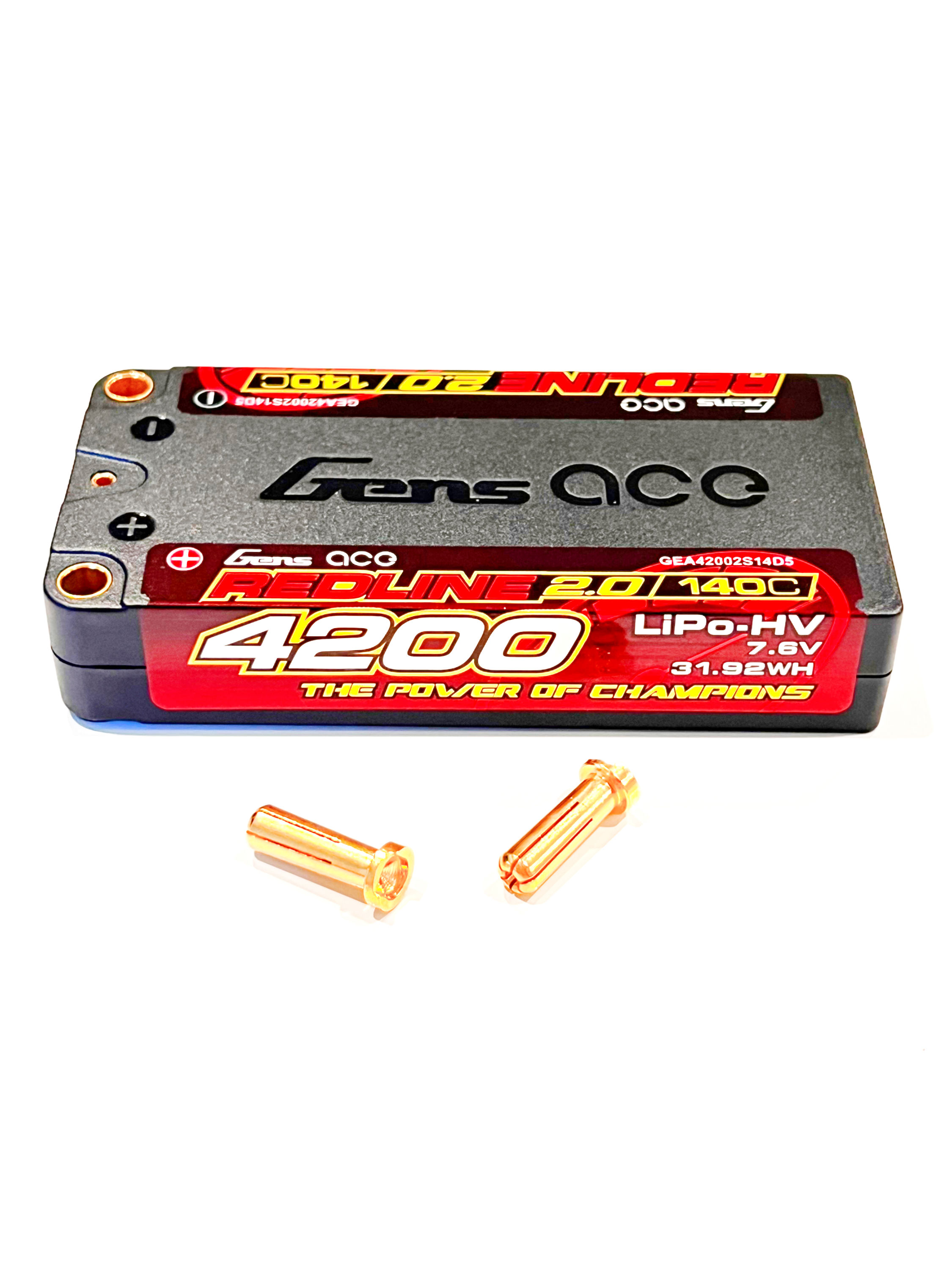 Gens Ace Redline 2.0 2S Shorty 4200mah LiPo