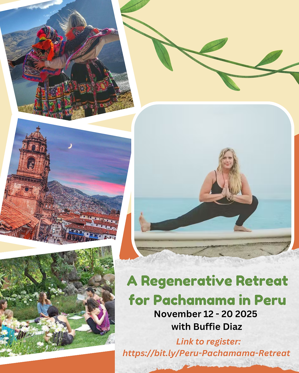 Regenerative travel in Peru - Pachamama Retreat