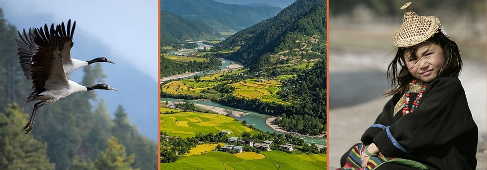 Bhutan Sustainability projects and Happy people