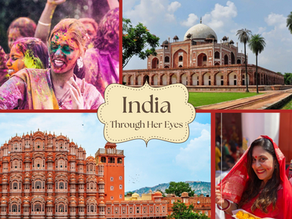 Women Travelers celebrating Holi in India