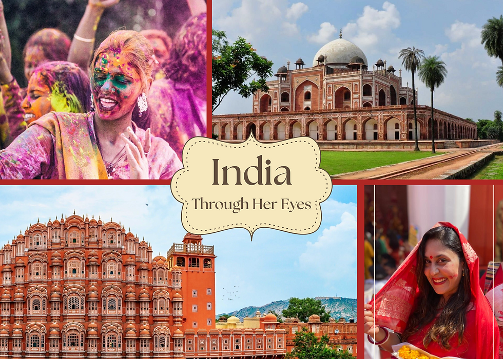 Women Travelers celebrating Holi in India
